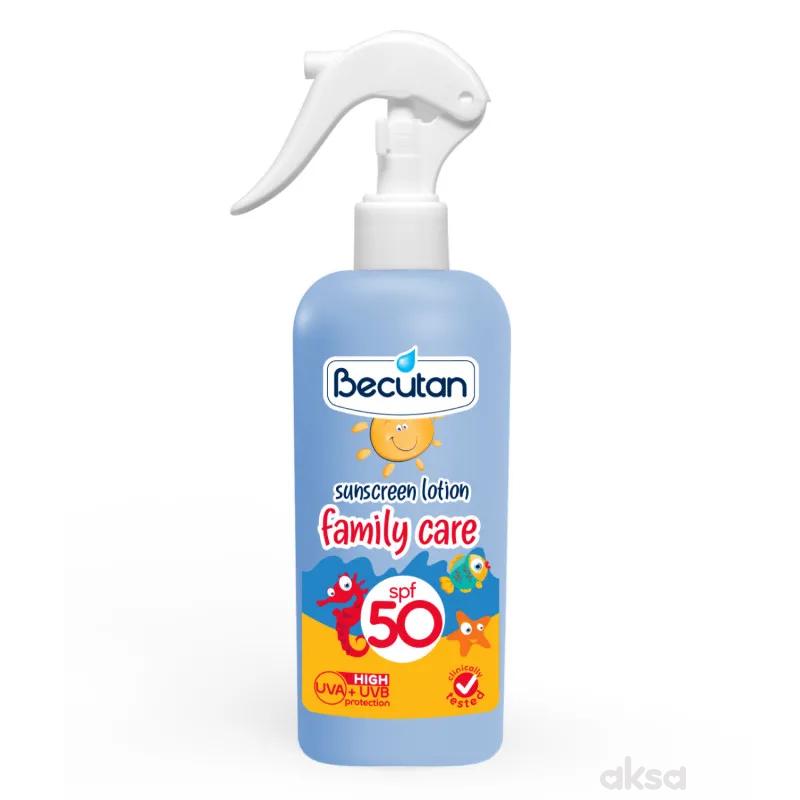 Becutan sun mleko za sunčanje SPF 50 270ml 