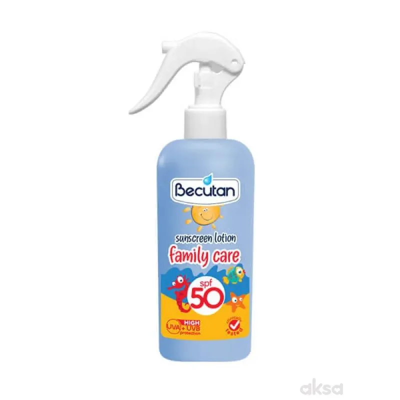 Becutan sun mleko za sunčanje SPF 50 270ml