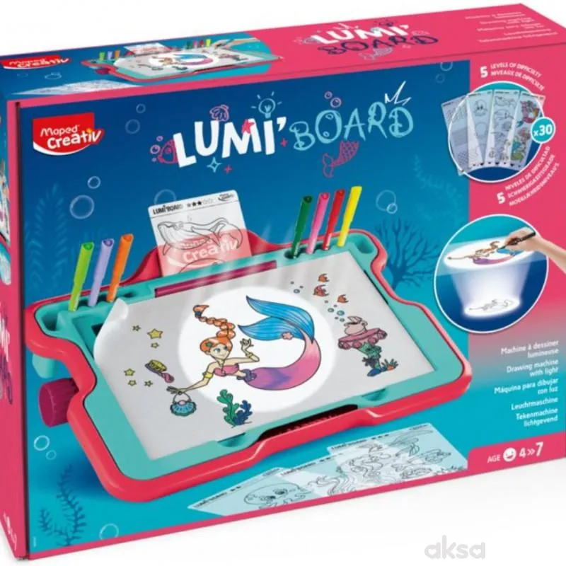 Maped Lumi tabla - svet sirena