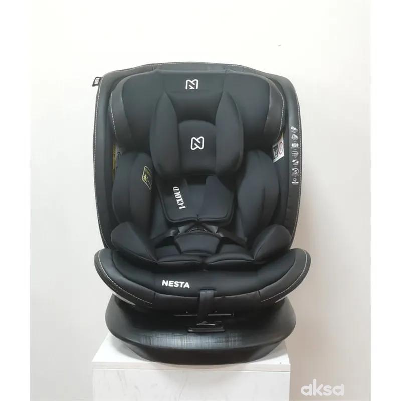 Nesta I-Cloud i-size a-s, 40-150cm, black 