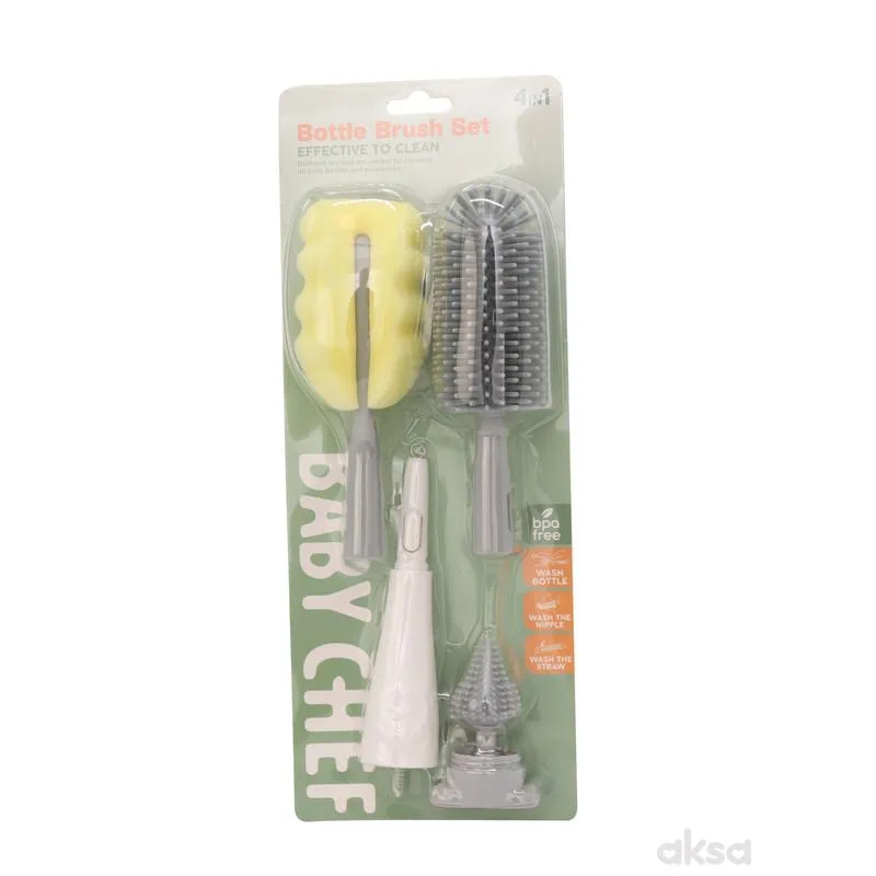 Baby Chef set za pranje bočica, 5kom