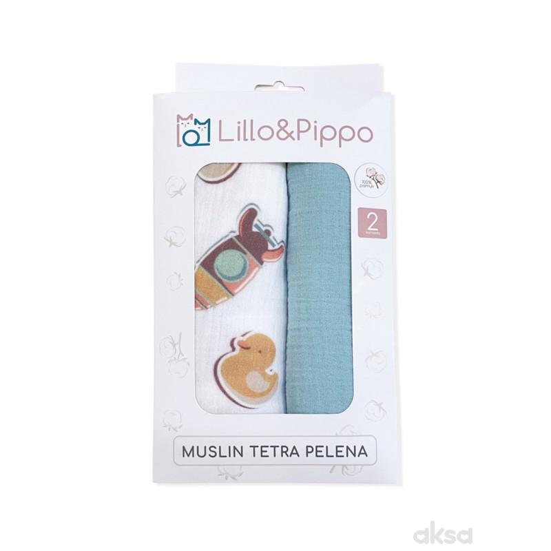 Lillo&Pippo muslin pelena 2/1 