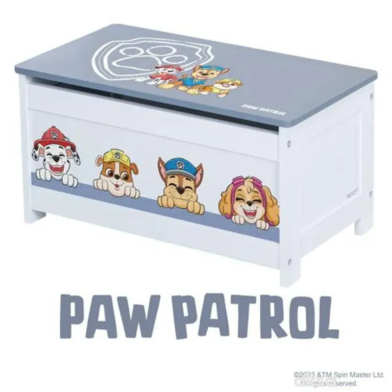 Roba Kids Drvena kutija za igračke Paw Patrol