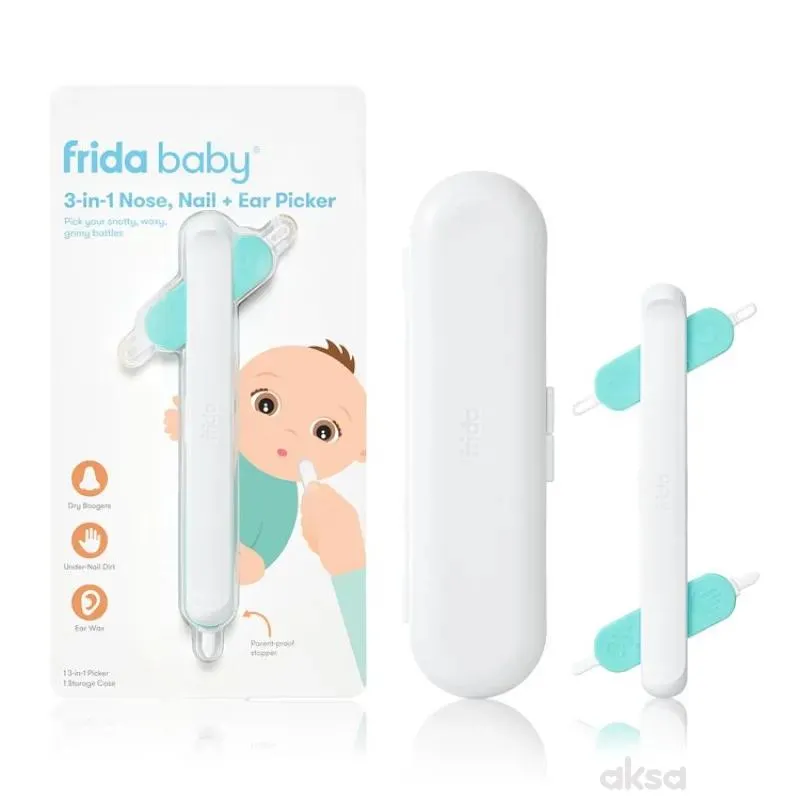 Frida Baby 3 u 1 čistač za nos, uši i nokte