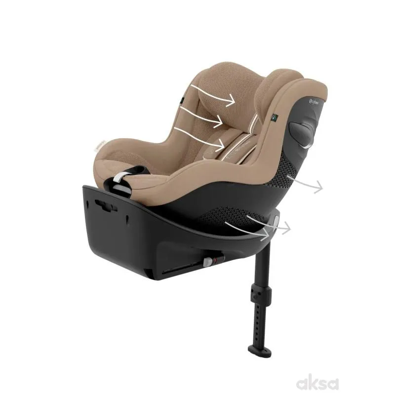 Cybex Sirona G i-Size Plus(40-105cm), Almond Beige 