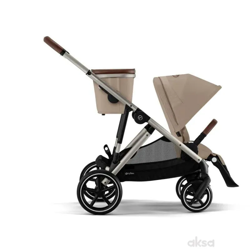 Cybex kolica Gazelle, Almond Beige (taupe ram) 