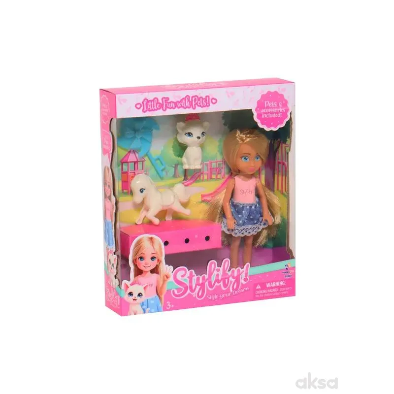 Stylify lutka sa ljubimcem 