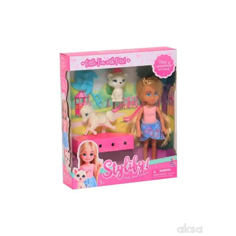 Stylify lutka sa ljubimcem 