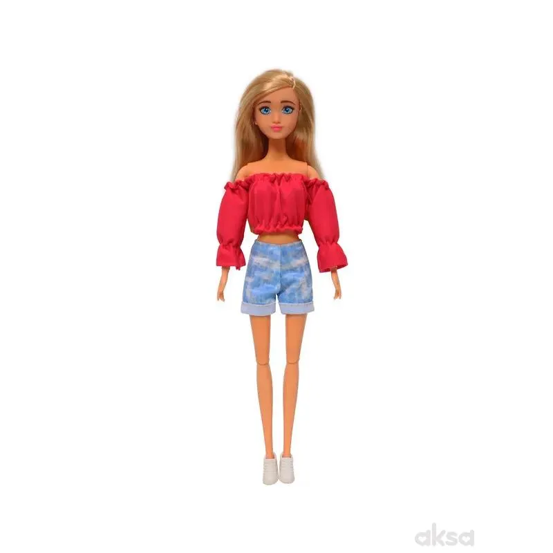 Stylify Fashion lutka sa biciklom, 31cm 