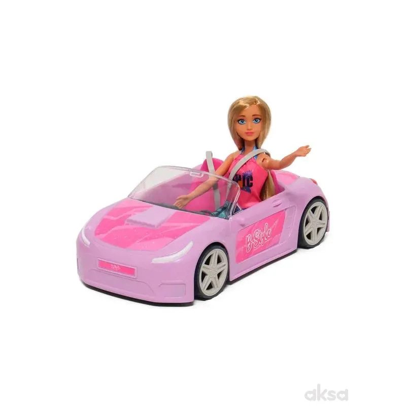 Stylify lutka u automobilu, 31cm