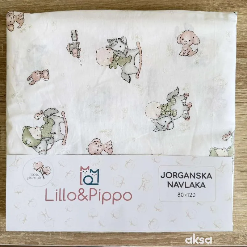 Lillo&Pippo jorganska navlaka Konjići, 80x120cm 