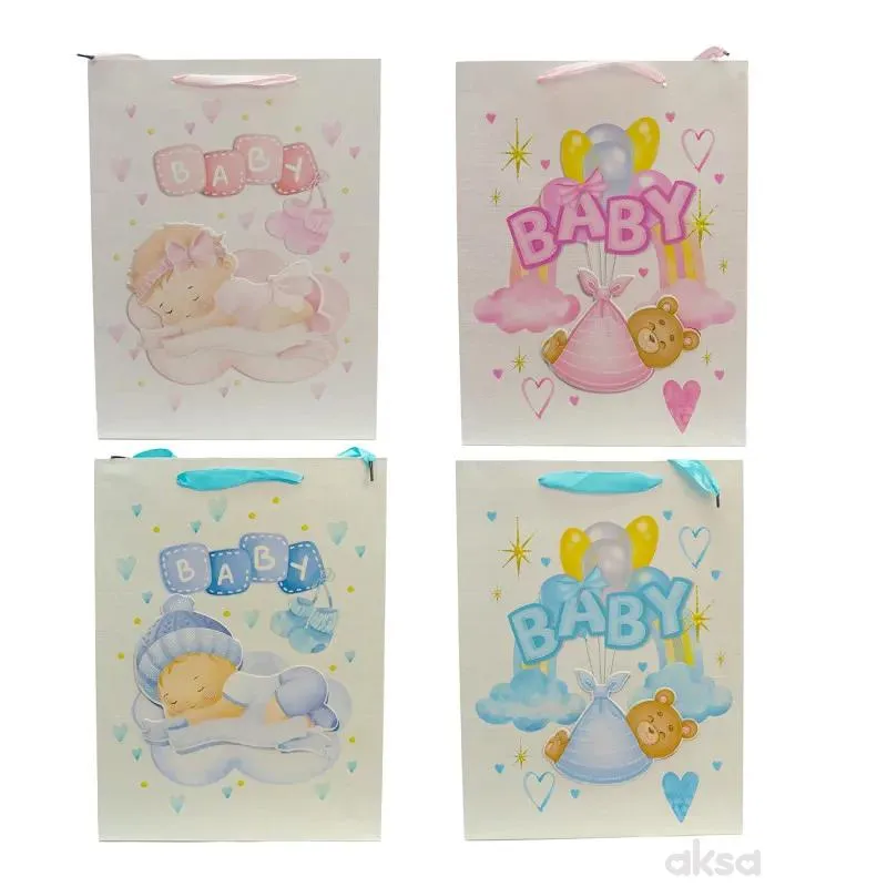 Baby poklon vrećica 40x12x30cm