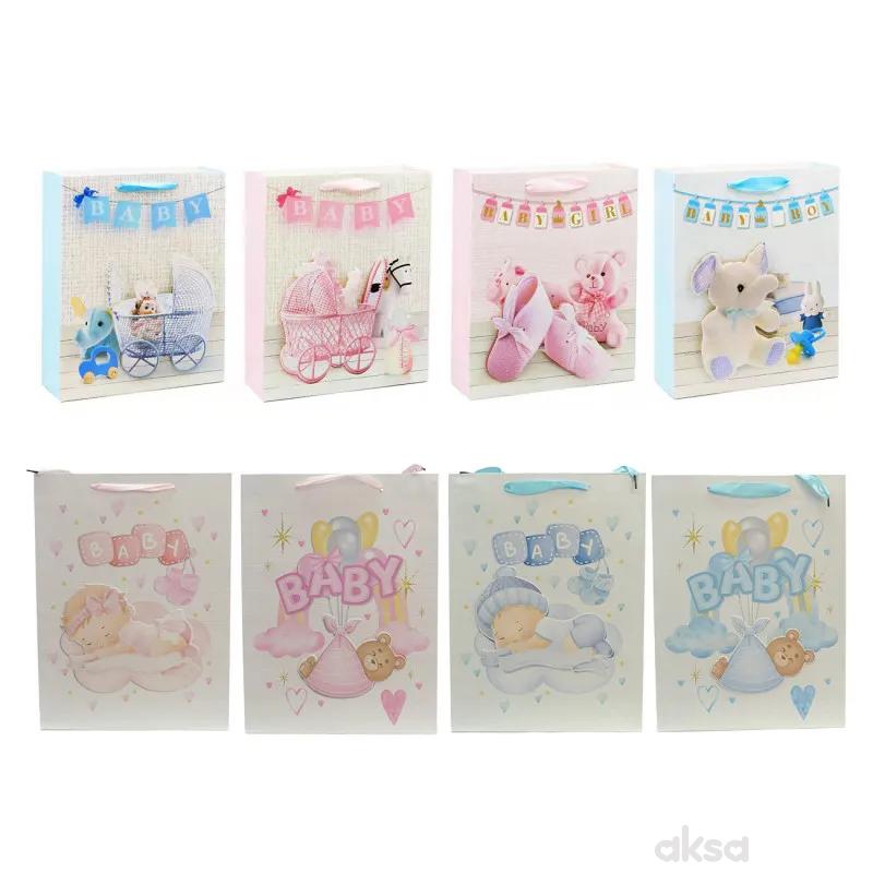 Baby poklon vrećica 40x12x30cm 