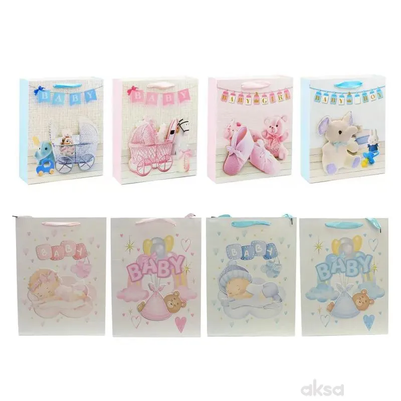 Baby poklon vrećica 40x12x30cm