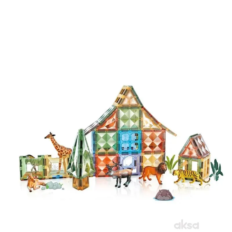 Cute&Cool magnetne pločice safari, 84 kom 