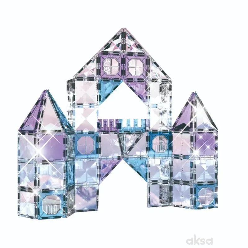 Cute&Cool magnetne pločice snežni dvorac, 91 kom 