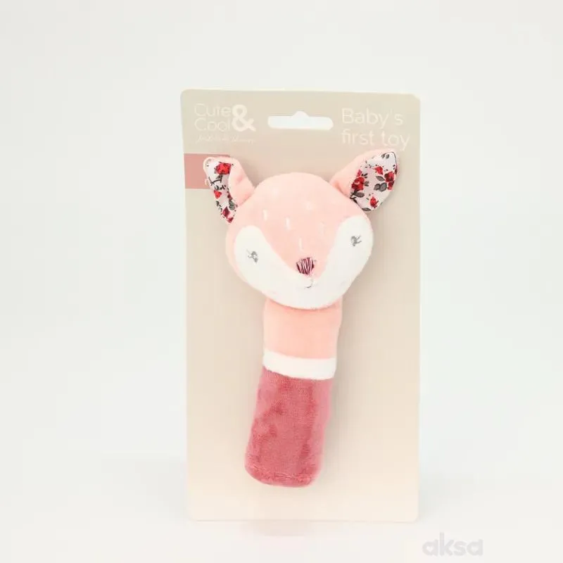 Cute&Cool plišana zvečka štapić jelen 