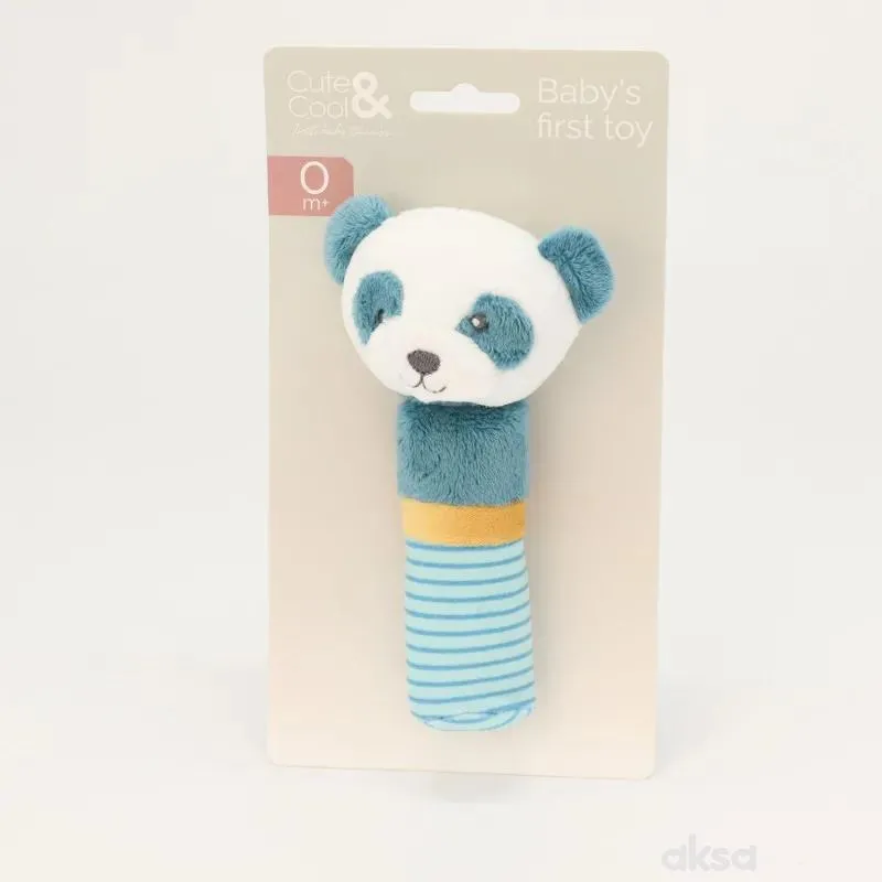 Cute&Cool plišana zvečka štapić panda 