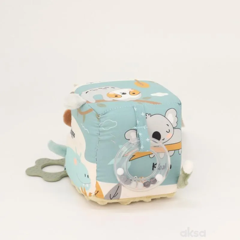 Cute&Cool plišana kocka sa glodalicom majmun 