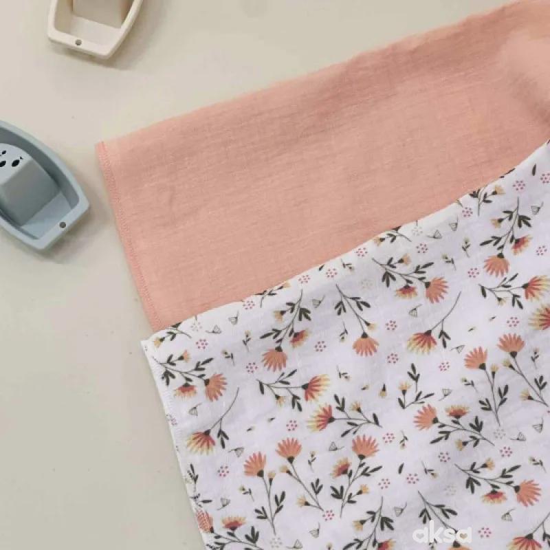 Baby Textil tetra pelene od muslina 2/1, Cvetići 