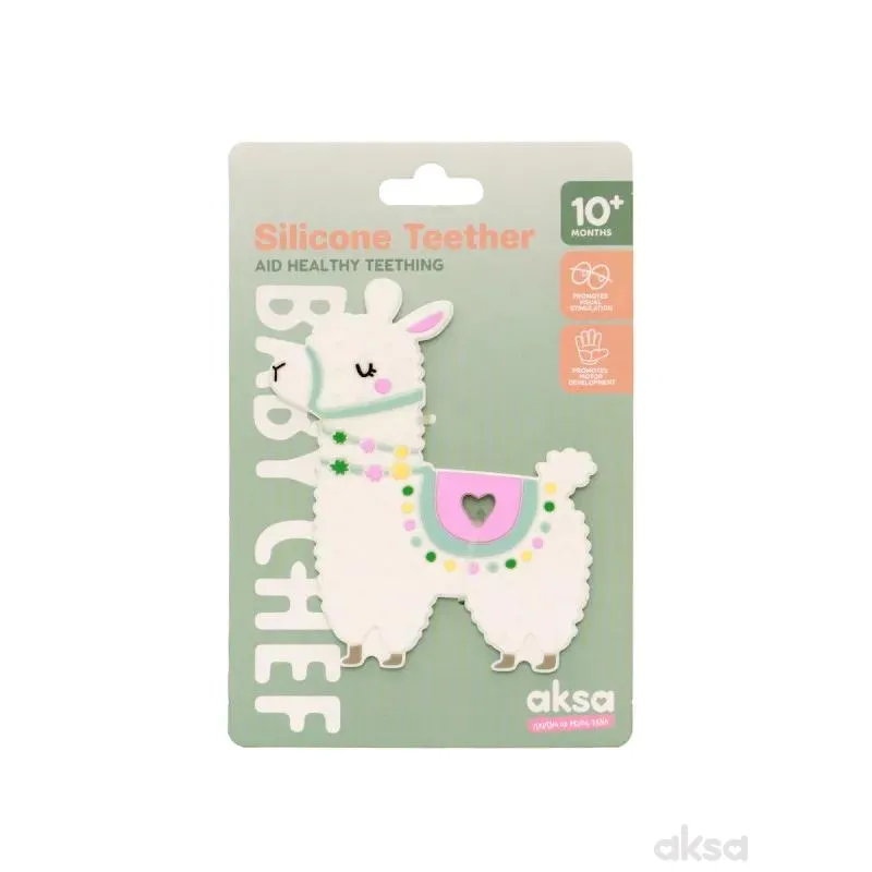 Baby Chef silikonska glodalica, lama 
