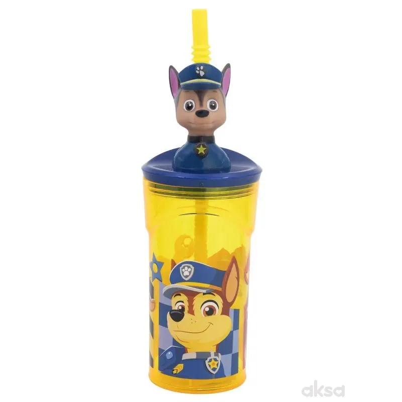 Stor flašica sa 3D figurom 360ml, Paw Patrol 
