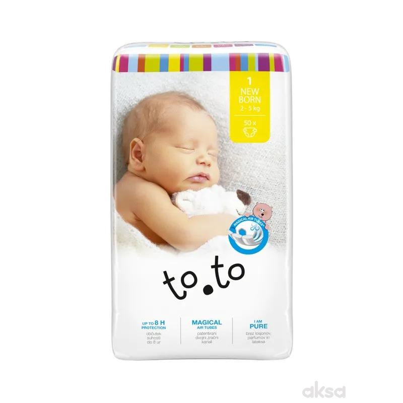 Tosama to.to  pelene new born 2-5kg, 50kom 
