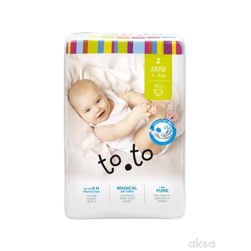 Tosama to.to pelene 4 mini 4-8kg, 42kom 
