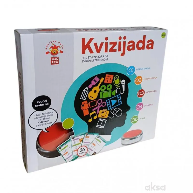 Magaza društvena igra kvizijada 2in1 