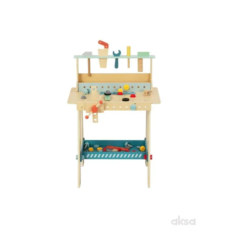 Cute&Cool drvena igračka radionica sa alatom 