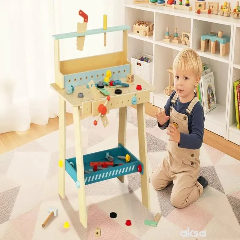 Cute&Cool drvena igračka radionica sa alatom 