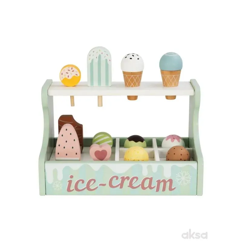 Cute&Cool drvena igračka stalak sa sladoledima 