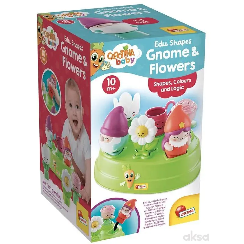 Carotina baby Edu oblici - Gnom i cvijeće 