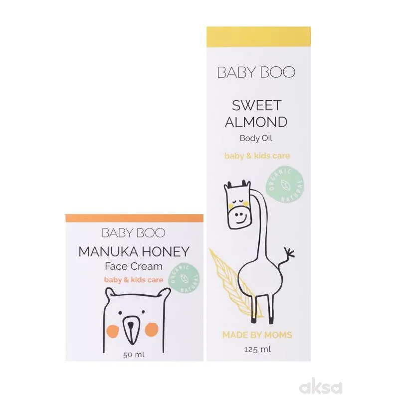 Baby Boo paket Manuka hon.+ Sweet alm.ulje za telo