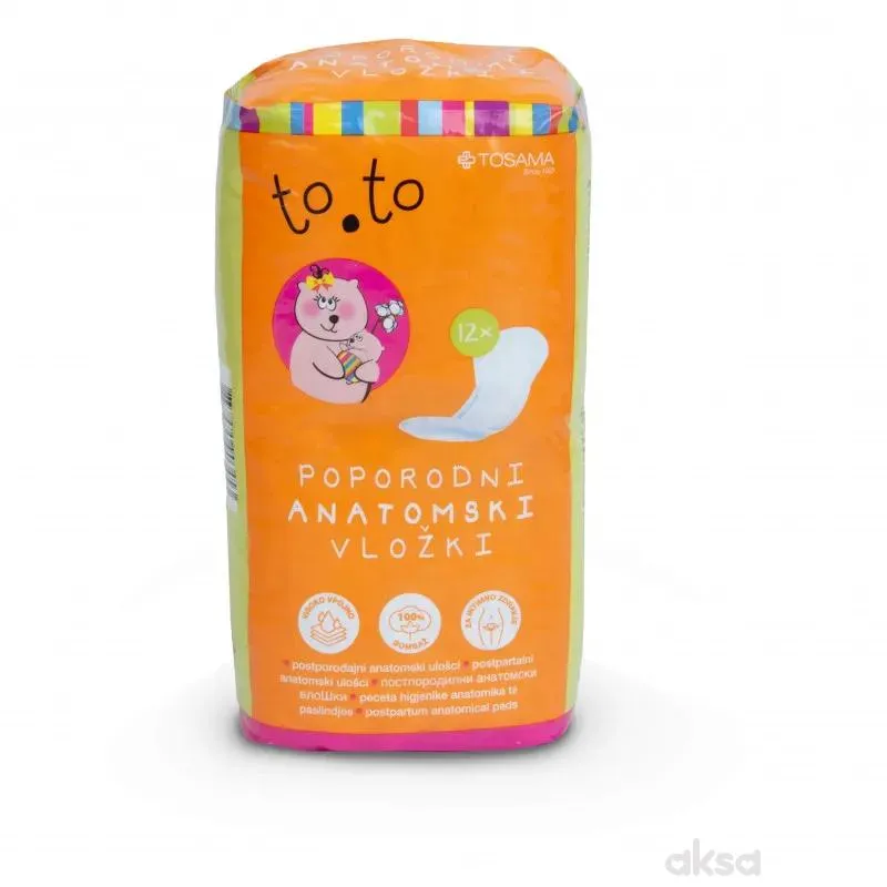 Tosama To To mama anatomski uložak 12/1