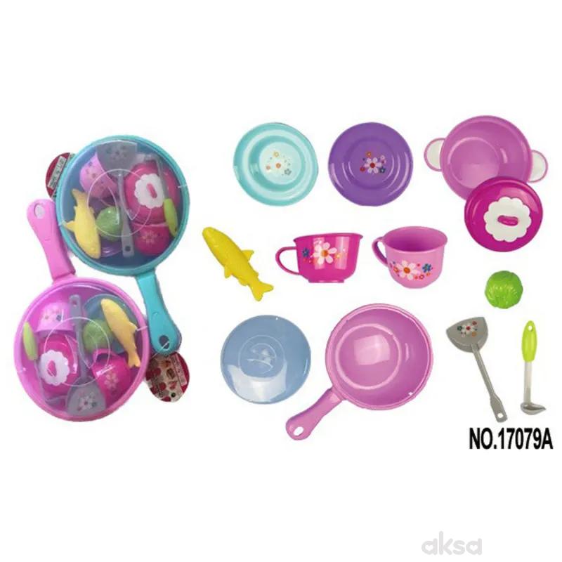 HK Mini igračka kulinarski set sa priborom 