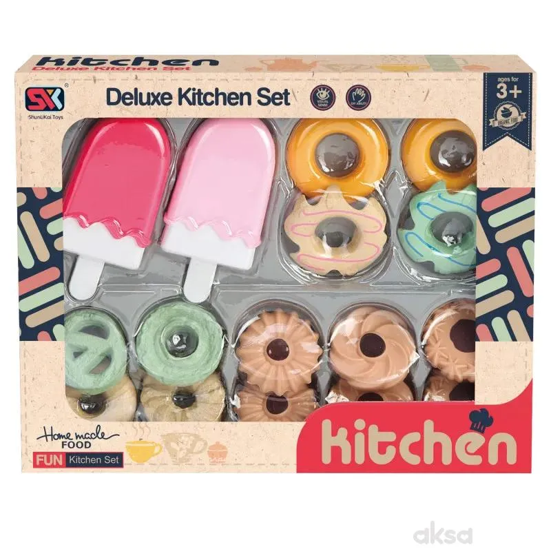 HK Mini igračka set kolača i sladoleda 