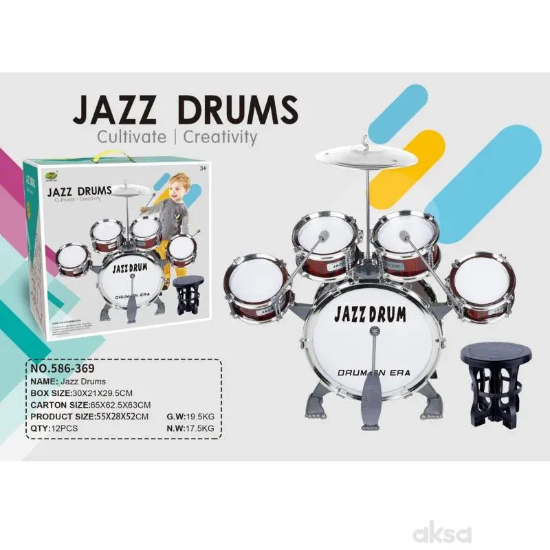 HK Mini igračka set bubnjeva 