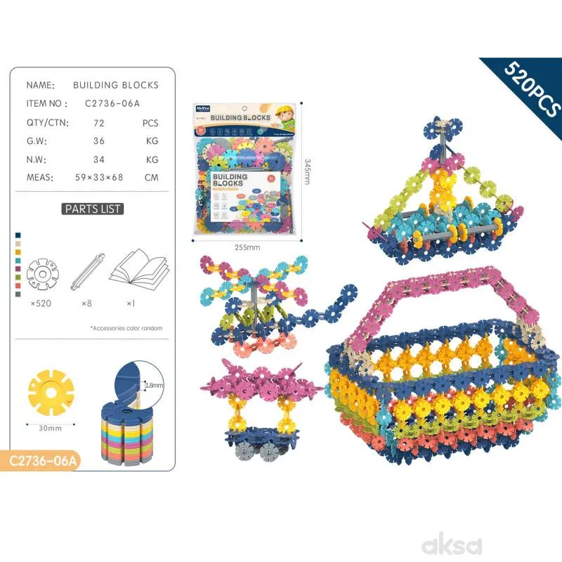 HK Mini konstruktor cvetovi za slaganje 