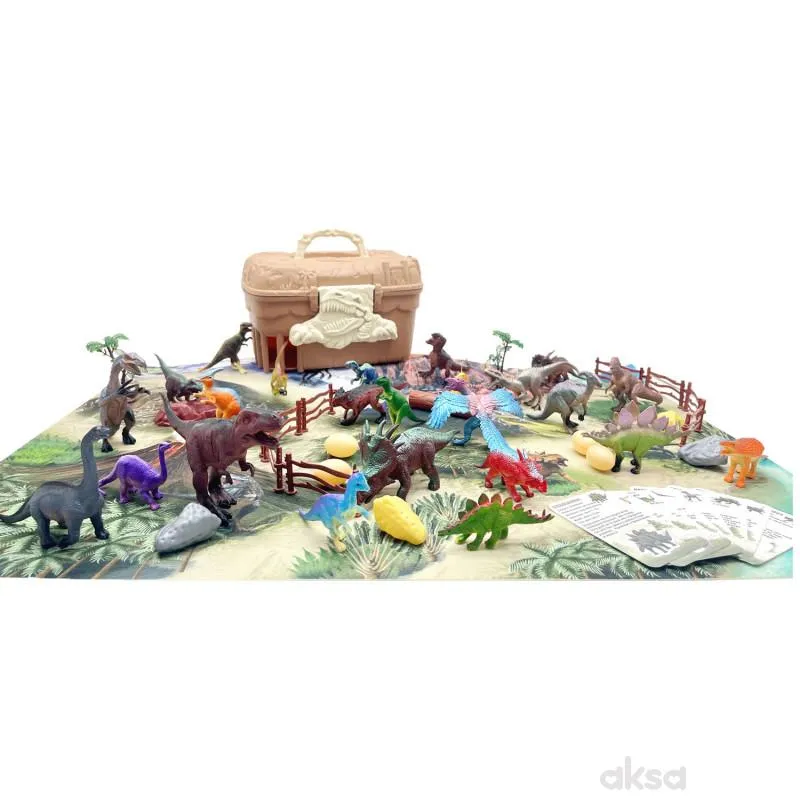 HK Mini Igračka dinosaurus box 