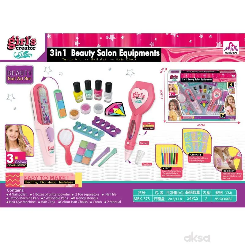 HK Mini 3u1 Beauty Salon 