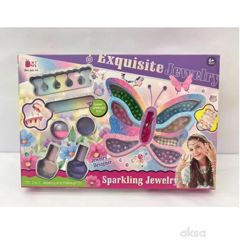 HK Mini set za ulepšavanje, leptir 