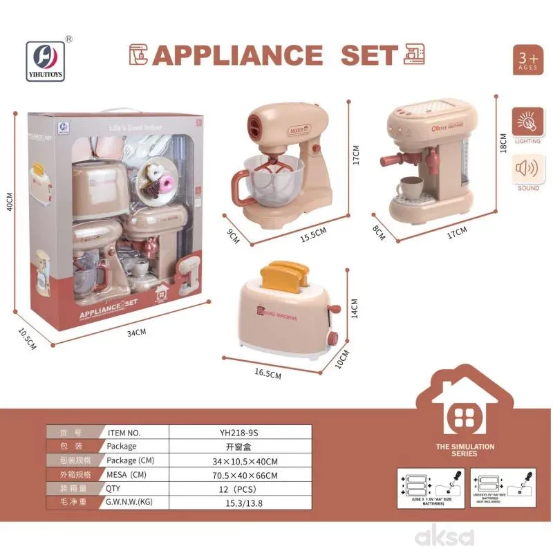 HK Mini set kućnih aparata 