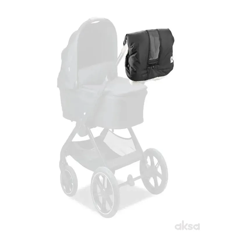 Hauck rukavice za kolica, crne 