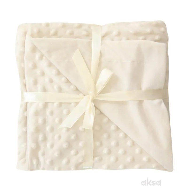 Lillo&Pippo set ćebe i plišana igračka, bež 