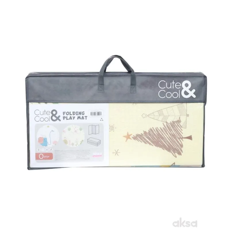 Cute&Cool sklopiva podloga 150x200cm, animals 