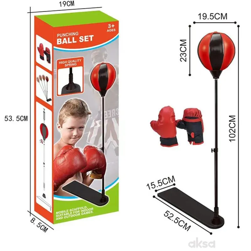 Boxing set na stalku 