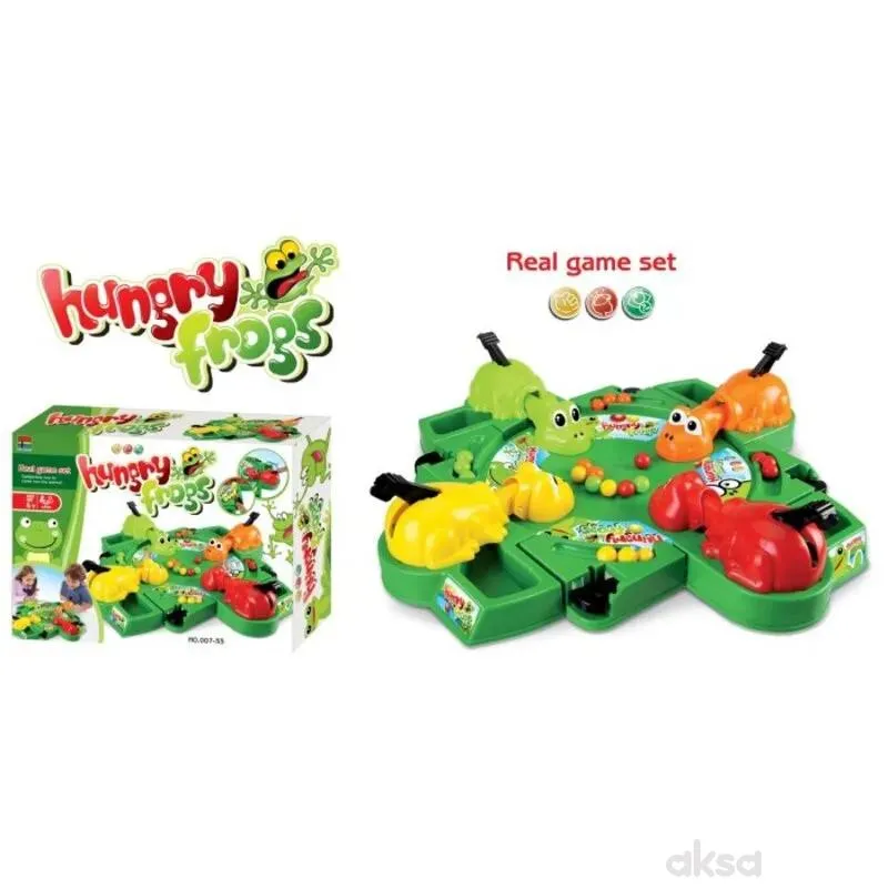 Igra hungry frogs 