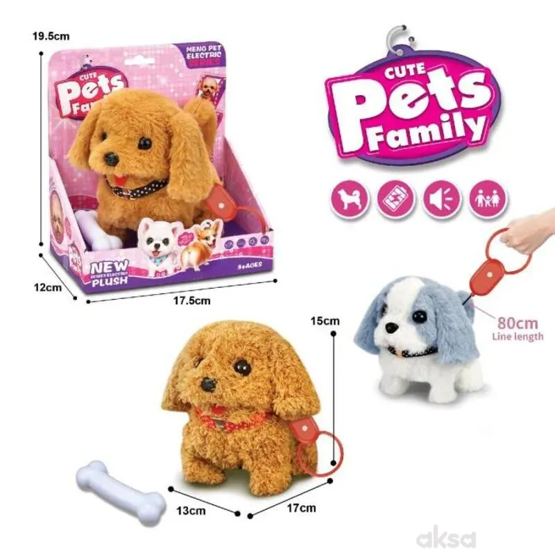 Interaktivni plišani pas 