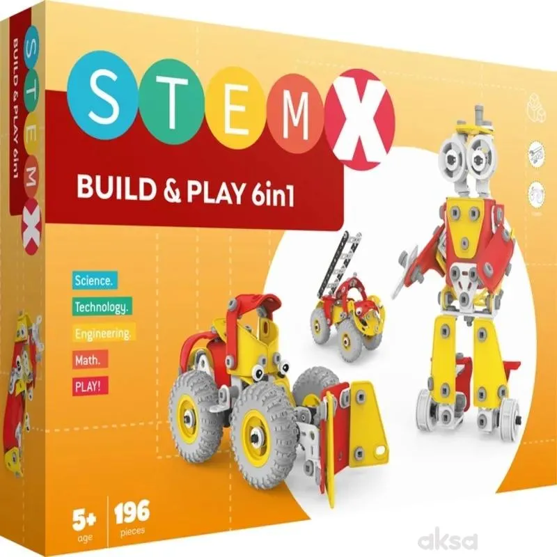 Steam set za slaganje 6u1 